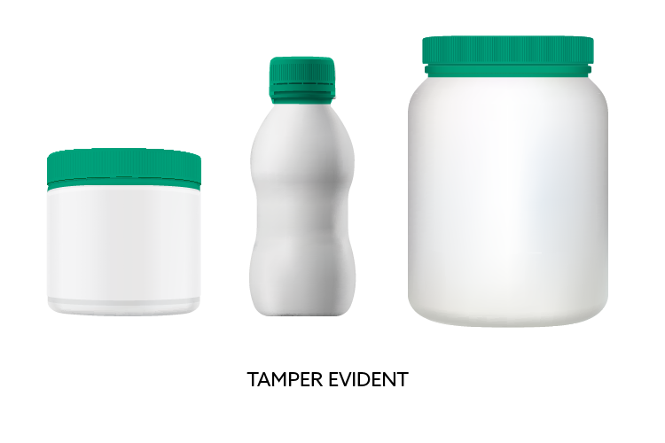 Tamper Evident Bands on Containers